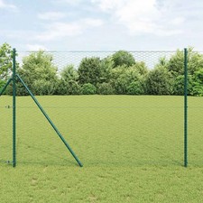 WALPLUS Hexagon Fence Green 1.5x50 m PVC Coated Chicken Wire Fence 2.36 per metre