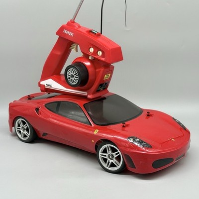 Vintage Nikko Red Ferrari F430 1/10 Digital Proportional RC Car +