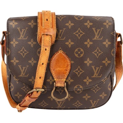 Louis Vuitton Monogram Canvas Saint Cloud GM Crossbody Bag Tasche