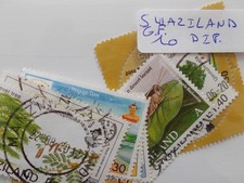 Swaziland 10 timbres différents grands formats
