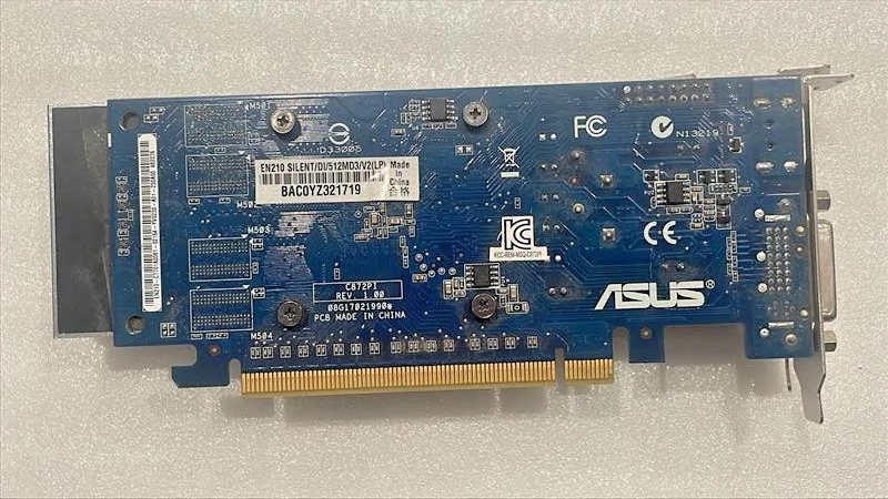 ASUS NVIDIA GeForce 210 1GB Video Graphics Card EN210 Silent/DI/1GD3/V2(LP) - Image 4 of 4