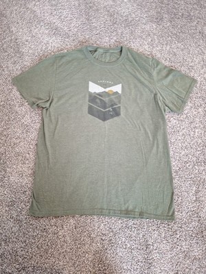 Moab, Utah Men's L Green Short Sleeve T-Shirt Arches National Park