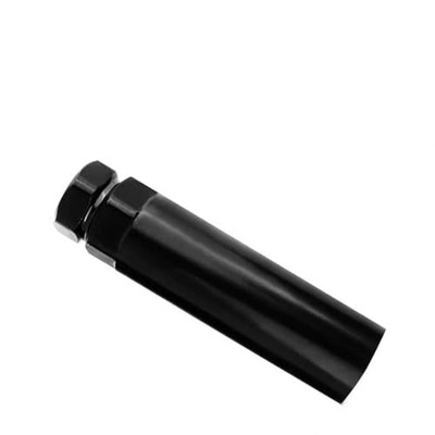 Lug Nut Socket Key, Steel Spline Socket Set, Lug Nut Removal 7 Spline Black