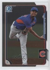 2015 Bowman Chrome Prospects Carl Edwards Jr CJ Edwards #BCP156 0c4