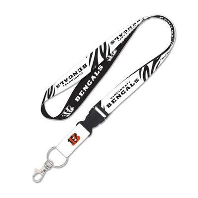 CINCINNATI BENGALS ALTERNATE LANYARD DETACHABLE BUCKLE NEW WINCRAFT  