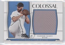 2022 Panini National Treasures Colossal Materials 78/99 Tanner Scott #CLM-TS 5x8