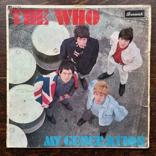 THE WHO - My Generation LP 1965 UK Brunswick MONO Rare First Pressing