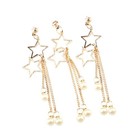 3pcs Star Chain Phone Case Pendant Phone Cover Tassel Decor Accessories