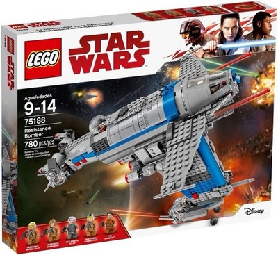 LEGO STAR WARS 75188 - RESISTANCE BOMBER - NEU - VERSIEGELT - MISB - WEIHNACHTSIDEE