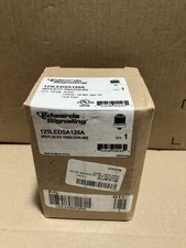 Edwards Signaling 125Ledsa120a Beacon,Steady Burn,Amber,120Vac