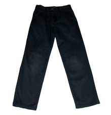 Polo Ralph Lauren Boys Size 7 Black Chino Flat Front Pants