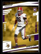 2022 Panini Prestige #363 Lewis Cine Rookie Card Minnesota Vikings
