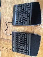 Kinesis Freestyle2 Blue For Mac Bluetooth ergo keyboard With VIP3 Lifter Kit