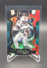 2025 Panini Select - Concourse Tyreek Hill #83 Black & Red Shock Prizm