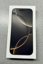 Apple iPhone 16 Pro Max Retail Box Empty, No Phone, 512GB Natural Titanium
