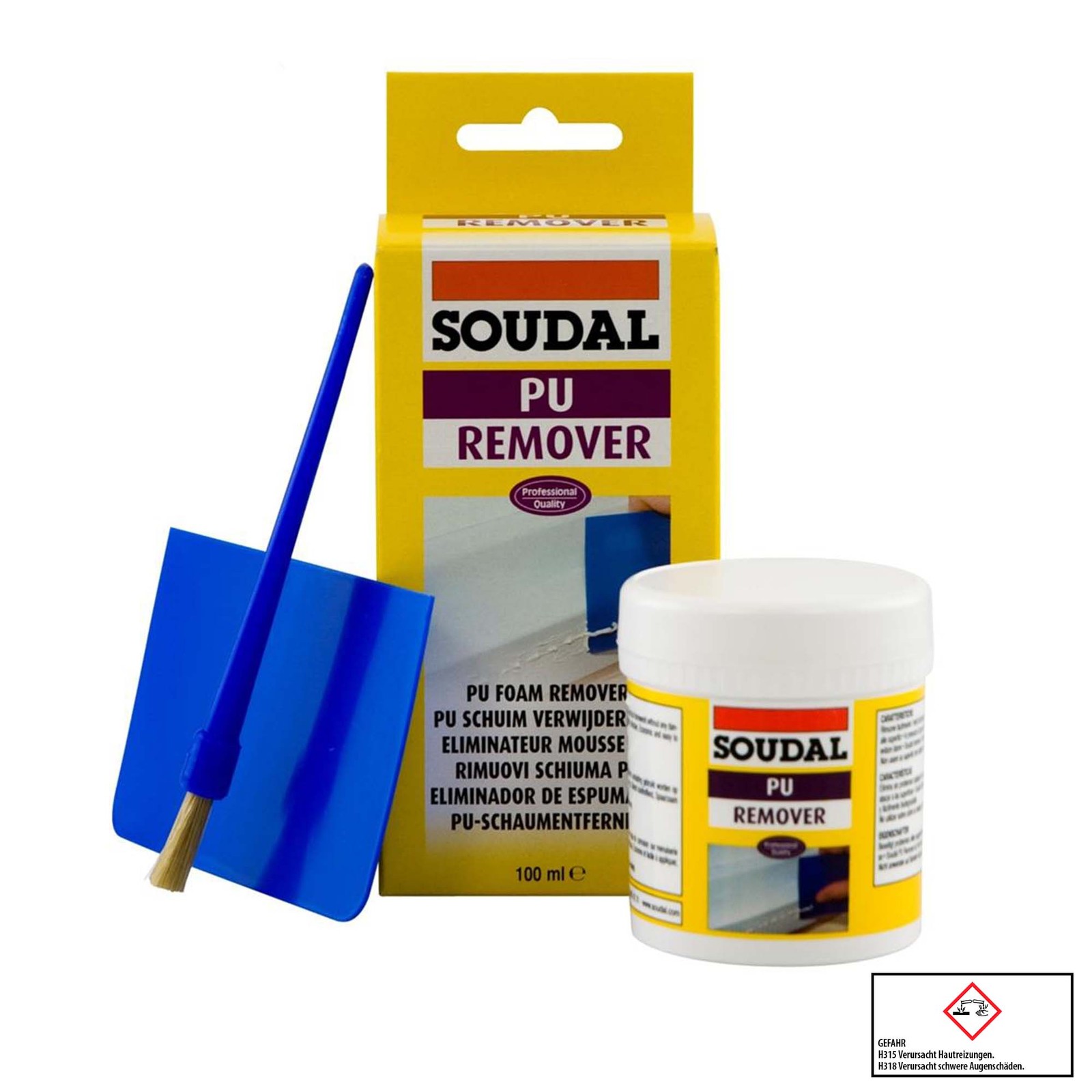Soudal PU-Schaumentferner Set gegen ausgehärteten (auch alten) PU-Schaum - Image 2