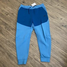 Nike Sportswear Tech Fleece Joggers Dutch Blue CU4495-469 Mens Size 2XL XXL