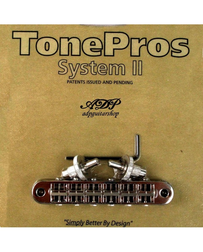 TonePros T3BP-N chevalet TuneOmatic standard bridge pour guitare small posts