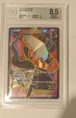 Darkrai-EX graded BGS 8.5 for sale on eBay
