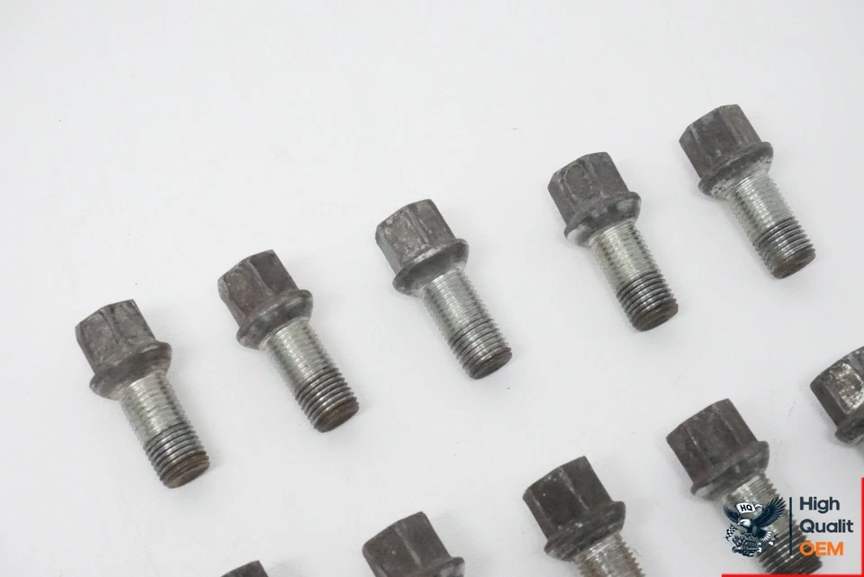 2012-2018 AUDI A6 QUATTRO FRONT OR REAR WHEEL RIM LUG NUT BOLT SET OF 20 OEM - Image 2 of 4