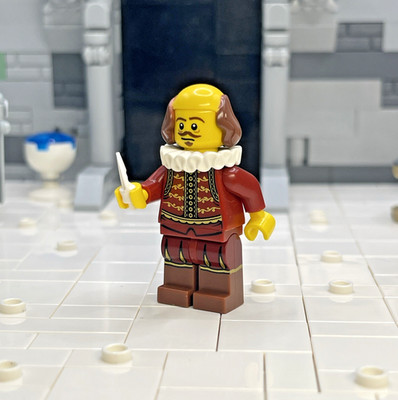 LEGO CMF Lego Movie Shakespeare Minifigure - tlm008  - GUC Lot B