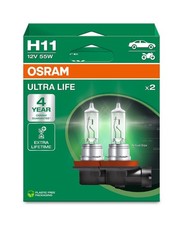 2 Glühlampen H11 12V 55W PGJ19-2 Licht-Experte OSRAM ULTRA LIFE passend für PKW