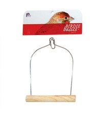 Prevue Pet Products Birdie Basics Wood Cage Swing for Birds 5 inch x 7 inch