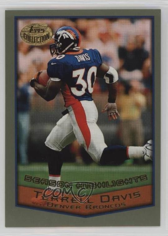 1999 Topps Topps Collection Terrell Davis #323 HOF 1b3w