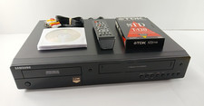 Samsung DVD-VR375 HD Upscaling DVD Player Recorder  VCR w/ HDMI  Remote WORKS 