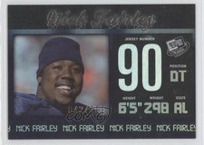 2011 Press Pass Reflectors 42/299 Nick Fairley #5 0m0