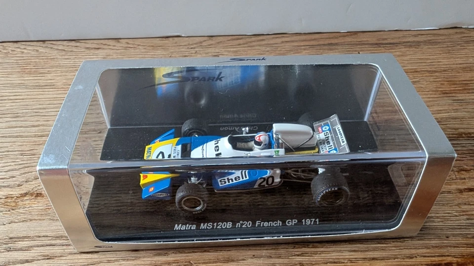 SPARK 1/43 MATRA MS120B #20 FRENCH GP 1971 AMON S1603 - Photo 2/4