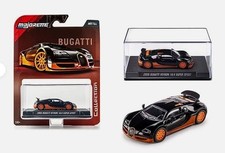 Majorette 2005 BUGATTI VEYRON, Black, Collector Series, Diecast, 1:64 Scale