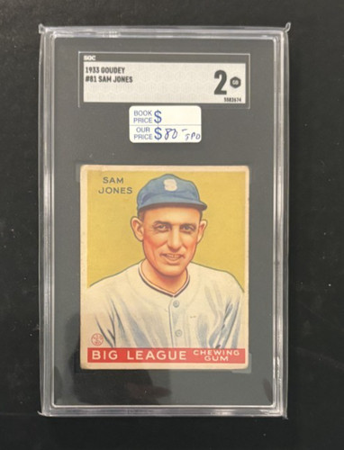 Sam Jones #81 card