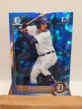 Roberto Campos 2022 Bowman Chrome Sapphire Prospects #BCP-14 