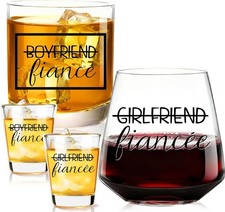 Engagement Gifts for Couples - Fiance Fiancee Engage for Newly Engaged Couple,