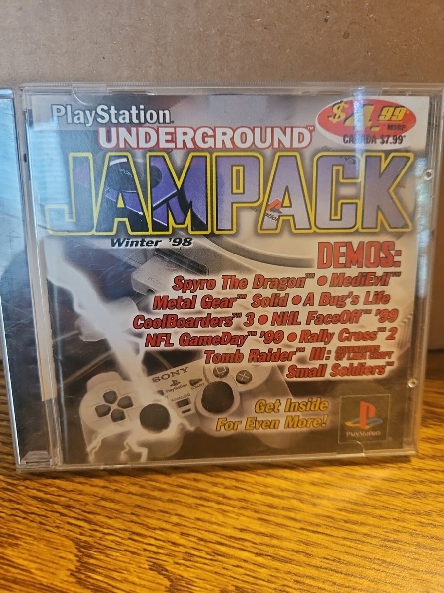 PlayStation Underground Jampack: Winter '98 (Sony PlayStation 1