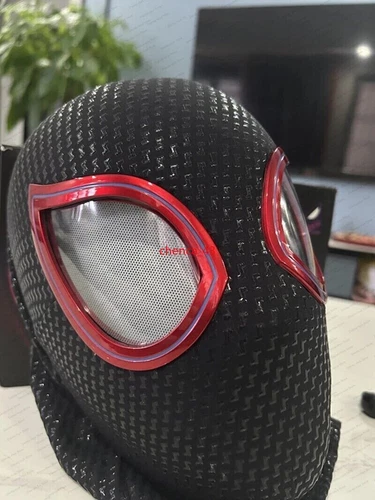 US!!! Miles Morales Spider Man Mask Moving Arachno Eyes with Remote Ring Control - Picture 10 of 23