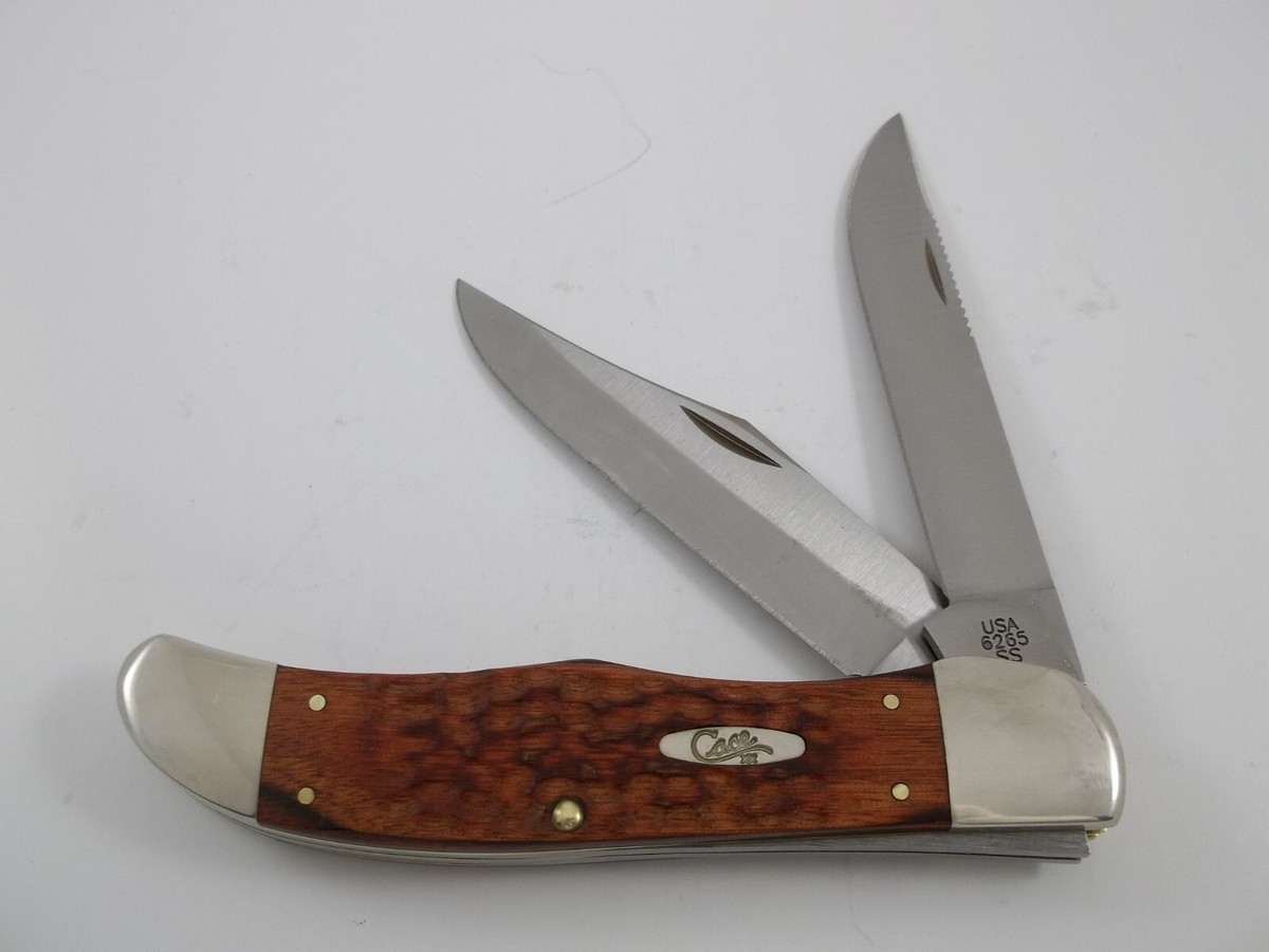 Case XX 6265 SS -2019 ERA- Wood Folding Hunter Pattern Knife | eBay