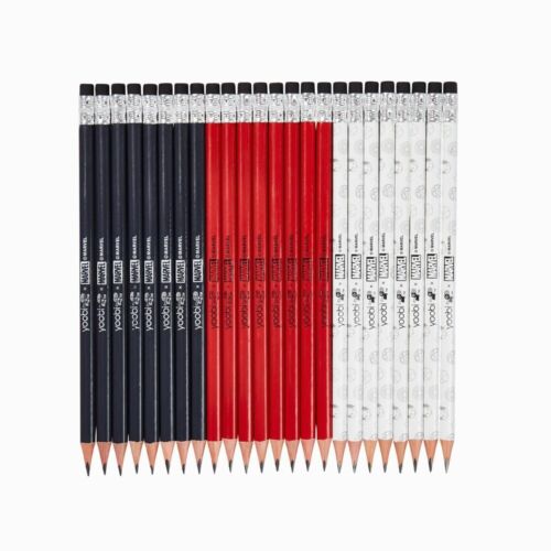 Lot of 6 Yoobi Marvel Avengers Triangle Pencils – Pre-Sharpened, Shelf Pull, New - Imagen 2 de 7