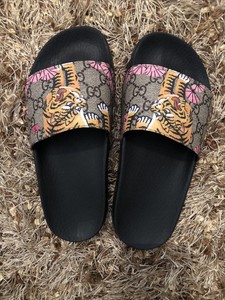 gucci floral bloom slides