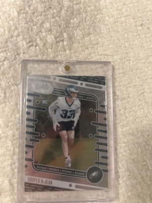 2024 Panini Absolute   #140 Cooper DeJean Rookie Card top right super small nick