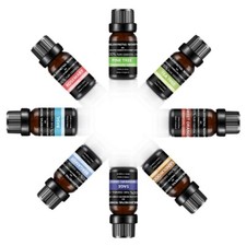 LAVENDAR (5 /10 BOTTLE PACK ) Pure Aromatherapy Oil Set Diffuser Organic-10ml