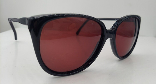 Vintage SRO Paula Black Oval Sunglasses Frames USA