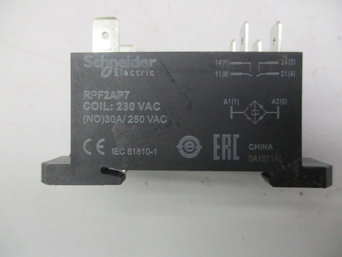 SCHNEIDER ELECTRIC RPF2AP7 RELAY NSNP 020122 | eBay