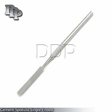 6 pcs Cement Spatulas Dental Instruments Stainless Steel