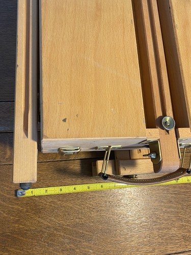 Mabef M22 Art Easel with Tray Made In Italy Oil Paintings Wood Folding Art Tool - Picture 19 of 24
