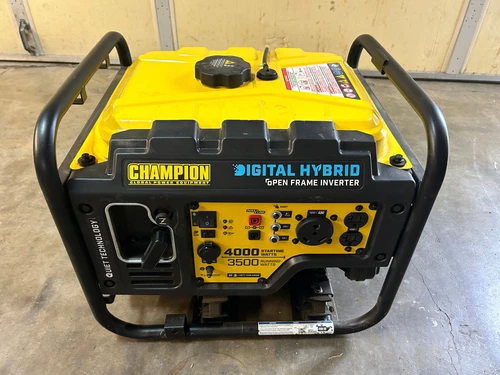 Champion Generator 4000 Watts Quiet Technology-Lightly Used-Local Pickup Only