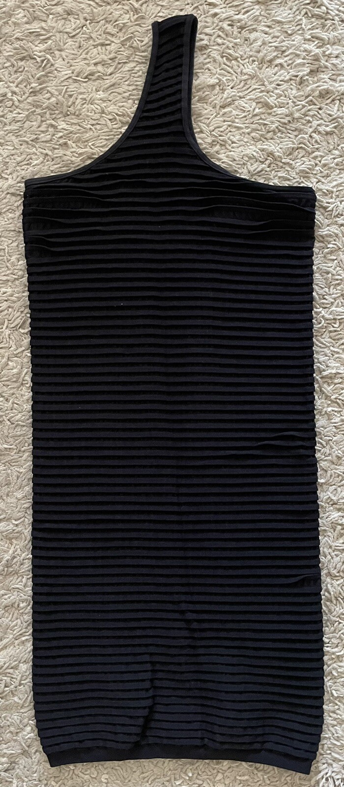 BCBG GENERATION BCBGENERATION black one shoulder … - image 1