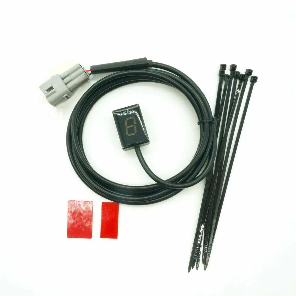 Motorcycle Bike LED Gear Indicator for Suzuki SV650 M109R2 GSX-R600 GSX1400 - Image 4 of 4