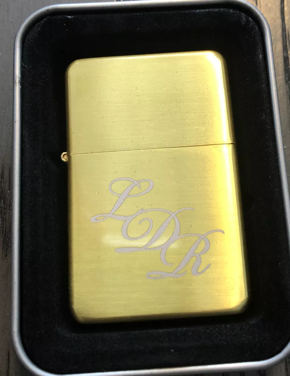 Lana Del Rey Brass Zippo Lighter 2023 CONFIRMED PRE ORDER